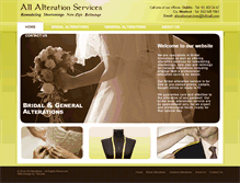 Tablet Screenshot of allalterationsservices.ie